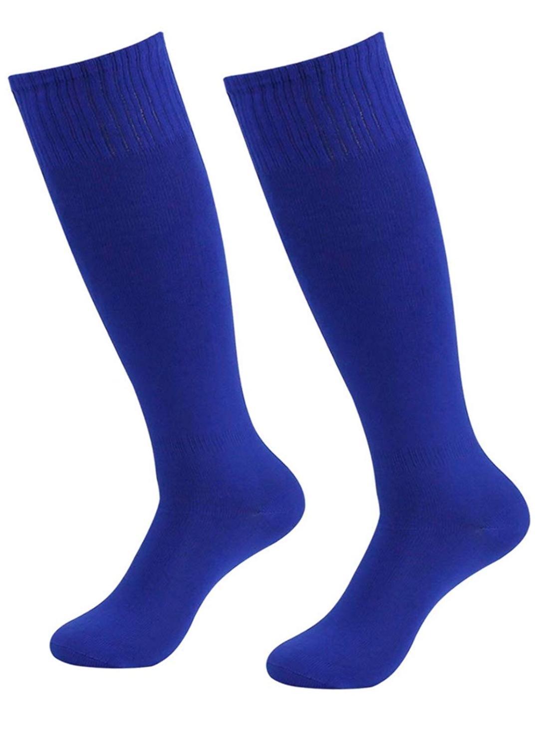 Royal Blue Plain Soccer Sock<br/>Quantity Available:40 dz 