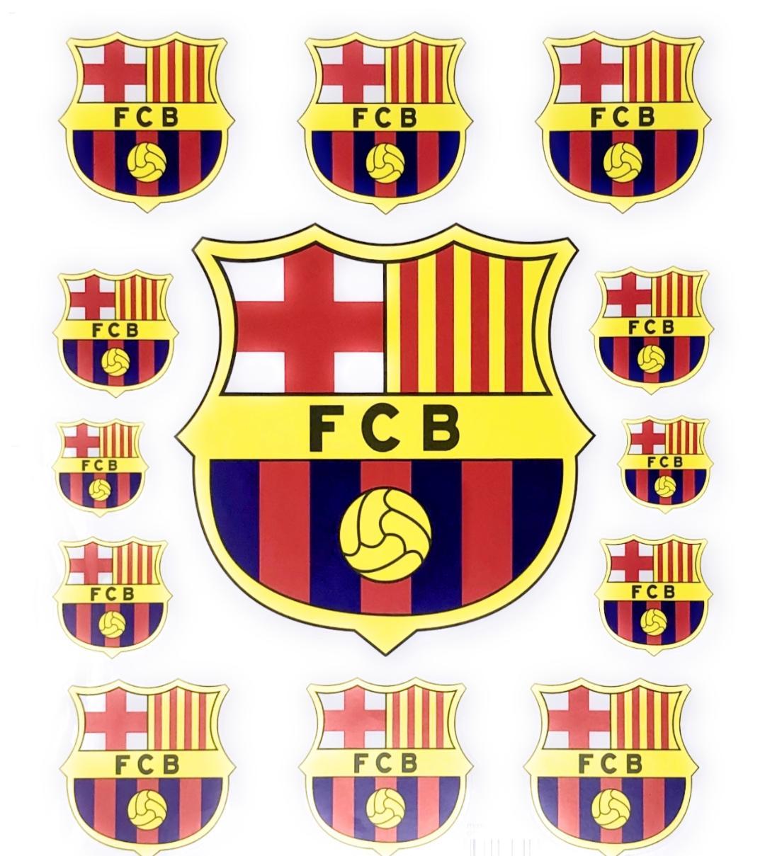 Barcelona 13 Stickers<br/>Quantity Available:70 pcs 