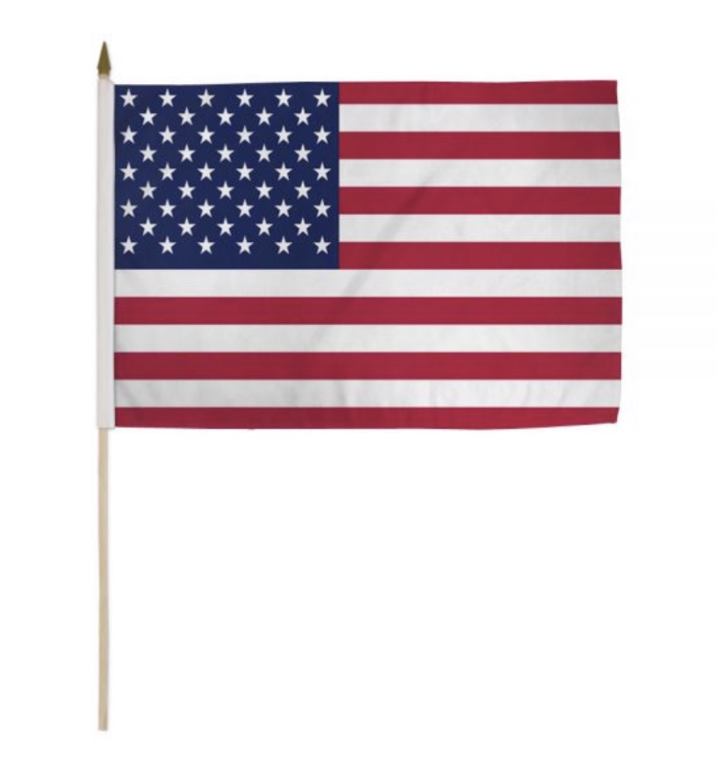24*18 Stick Flag<br/>Quantity Available:10 dz 